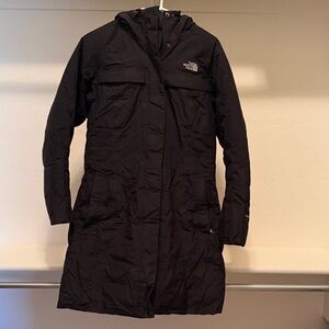 The North Face Women's Long Black Winter Coat